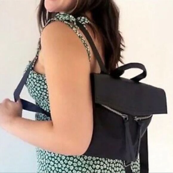 Botkier New York Trigger Mini Backpack NWT Black Nylon Bag main image 7